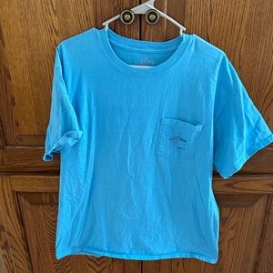 Guy Harvey Sky Blue Short Sleeve Tee